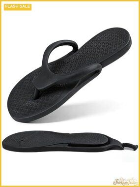 EVA Flip Flops Waterproof Non-Slip Shower Travel Slippers Foldable